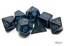 Speckled Blue Stars Polyhedral 7-Dice Set - CHX25338